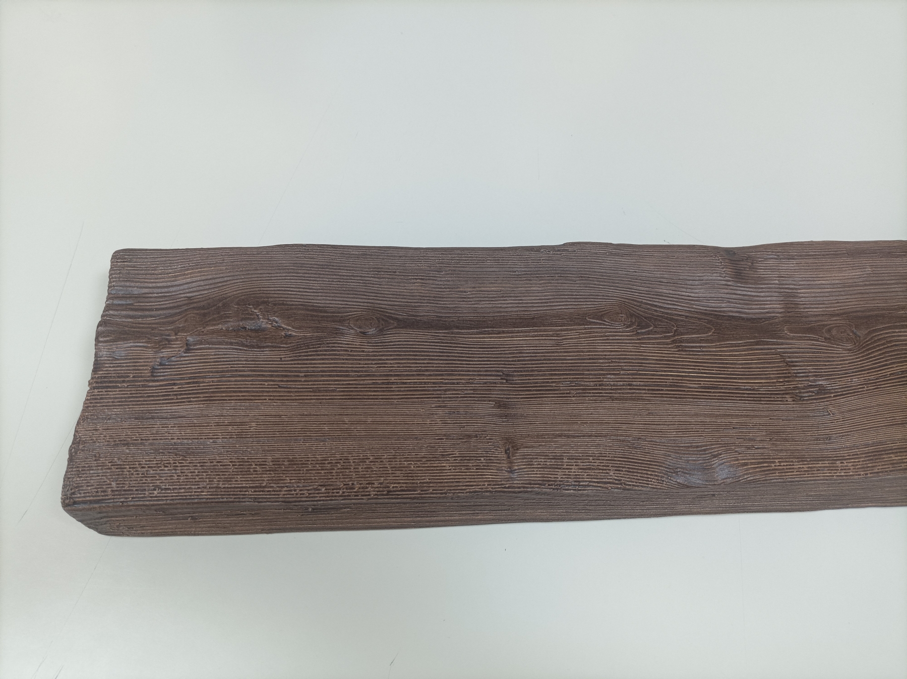 Trave 5X16 - Trave in poliuretano-Noce - Decorget - Ital Decori - Image 1