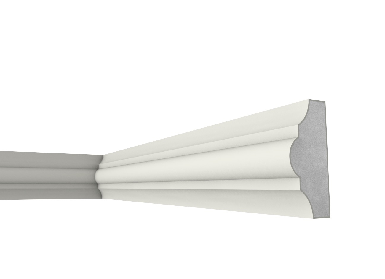 S 15 - Cornice e marcapiano in polistirene spalmato con graniglie - Decorget - Ital Decori - Image 0