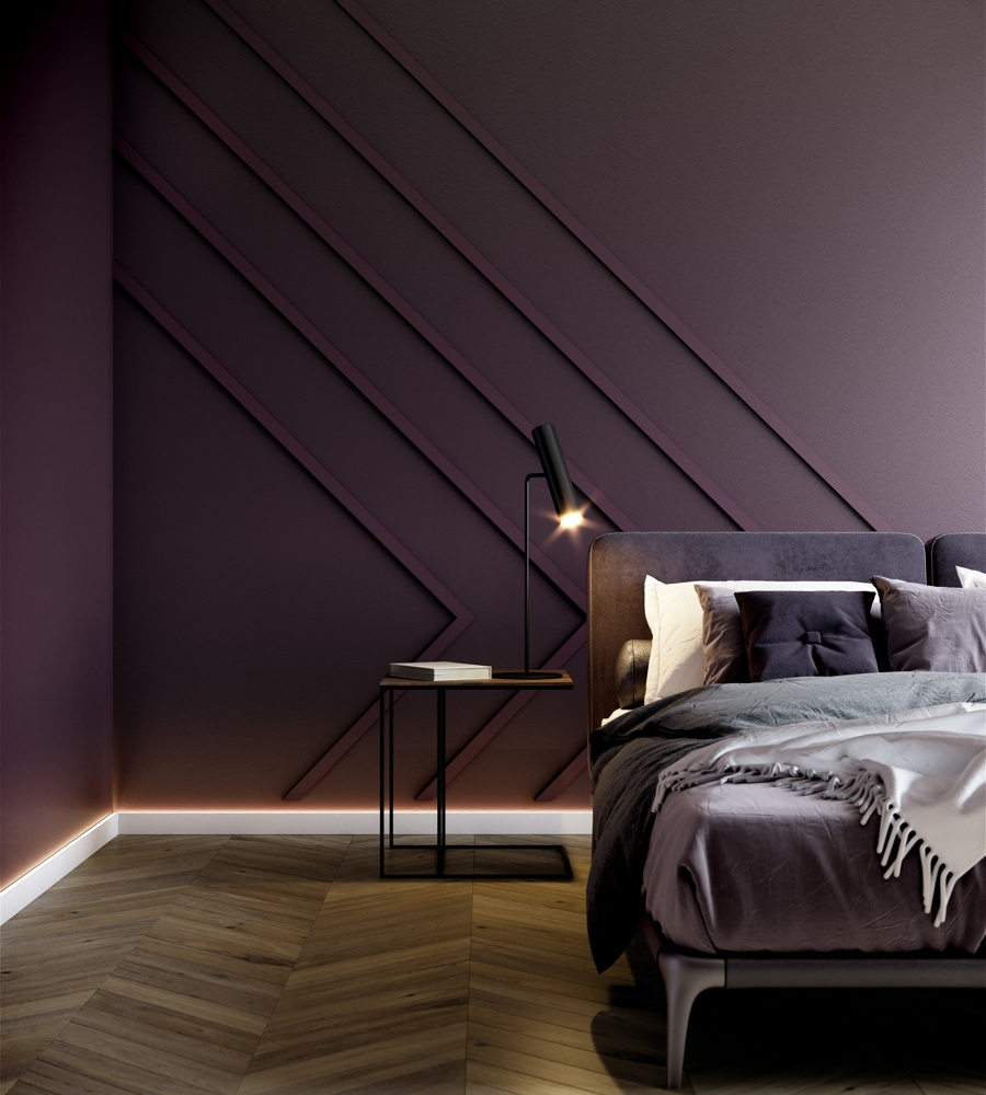 STYL 10 - Veletta cornice per LED in polimero - Decorget - Ital Decori - Image 1