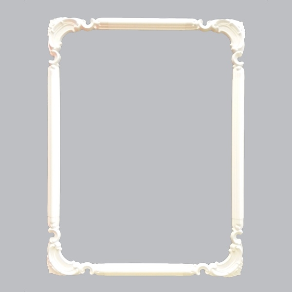 Z 101 - Angolo in polimero bianco - Decorget - Ital Decori - Image 2