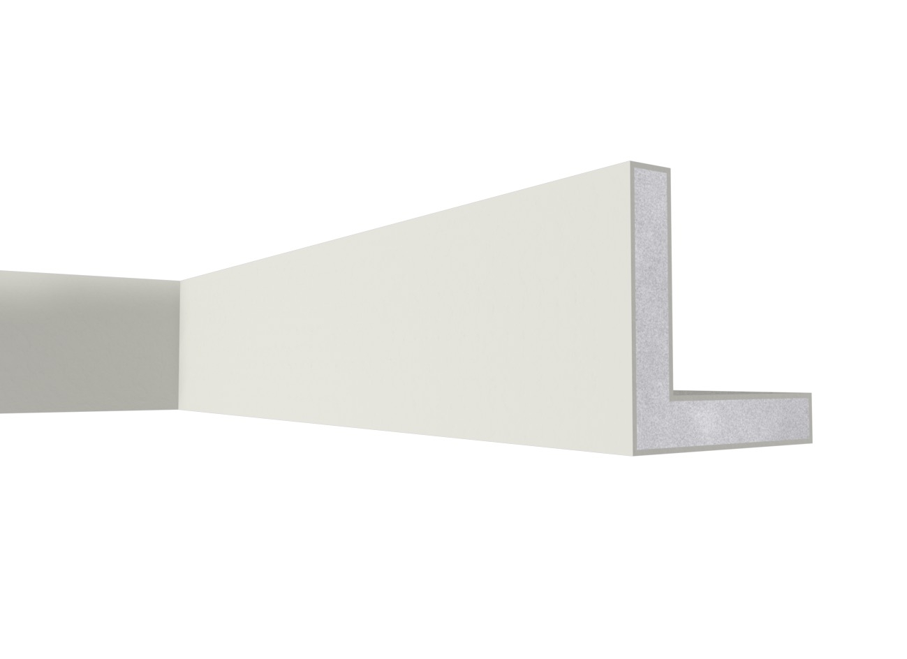 Par 10 - Cornice angolare in polistirene spalmato con graniglie - Decorget - Ital Decori