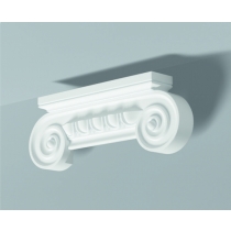 Capitello Pc 1 - Capitello in poliuretano bianco