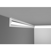 E 65 - Cornice in polistirene gessato bianco