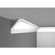 G 100 - Cornice in polistirene gessato bianco