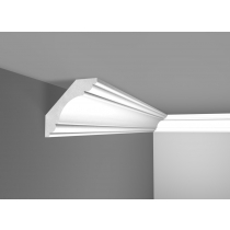 G 101 - Cornice in polistirene gessato bianco