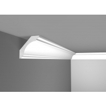 G 80 - Cornice in polistirene gessato bianco