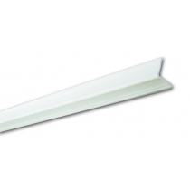 Pb 14 Bianco Lavorato - Paraspigolo in PVC