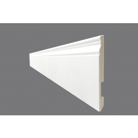 Battiscopa EH 18 - Battiscopa in MDF Light bianco