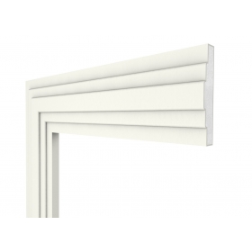 Les 14 - Cornice in polistirene spalmato con graniglie