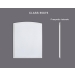 Class 55x75 - Pannello in MDF Light bianco - Decorget - Ital Decori - Thumbnail 0
