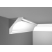 G 200 - Cornice in polistirene gessato bianco - Decorget - Ital Decori - Thumbnail 0