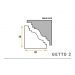 Getto 2 - Cornice sagomata in polistirene espanso - Decorget - Ital Decori - Thumbnail 0