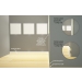 Class 55x55 - Pannello in MDF Light bianco - Decorget - Ital Decori - Thumbnail 4