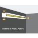 Led 16 - Veletta cornice in polistirene gessato bianco - Decorget - Ital Decori - Thumbnail 2
