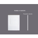 Panel B 90x70 - Pannello in MDF Light bianco - Decorget - Ital Decori - Thumbnail 0